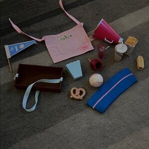 Pink and Blue Toy Set baseball set